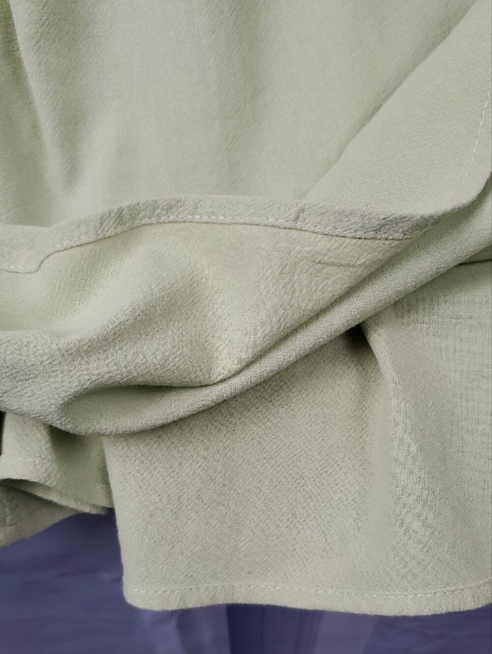 Sleeveless Maxi Linen Blend Dress in Lime Green - Picture 8 of 14